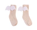 Chaussettes montantes pour filles avec ailes 12