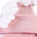 Chaussettes montantes pour filles avec ailes 5