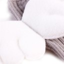Chaussettes montantes pour filles avec ailes 7