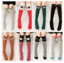 Chaussettes montantes pour filles avec des animaux 1