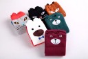 Chaussettes montantes pour filles avec des animaux 2