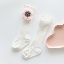 Chaussettes montantes pour filles avec ornement 5