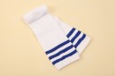 Chaussettes montantes pour filles avec rayures 16