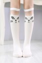 Chaussettes montantes pour filles - Chaton A1504 4