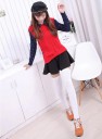 Chaussettes montantes unies pour femmes 2
