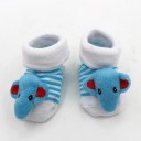 Chaussettes pour enfants avec décoration en peluche 5