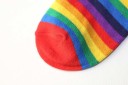 Chaussettes pour femmes à rayures colorées 11