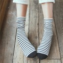 Chaussettes pour femmes à rayures 3