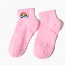 Chaussettes pour femmes avec arc-en-ciel 6