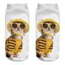 Chaussettes pour femmes avec des chiens amusants 11