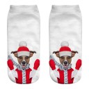 Chaussettes pour femmes avec des chiens amusants 12