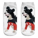 Chaussettes pour femmes avec des chiens amusants 3