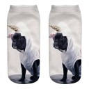 Chaussettes pour femmes avec des chiens amusants 5