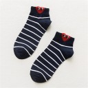 Chaussettes pour femmes avec des cœurs 21
