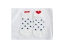Chaussettes pour femmes avec des cœurs 26