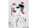 Chaussettes pour femmes avec des cœurs 2