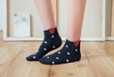 Chaussettes pour femmes avec des cœurs 9