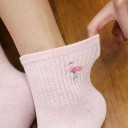 Chaussettes pour femmes avec des flamants roses 9
