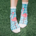 Chaussettes pour femmes avec des flamants roses 3