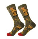 Chaussettes pour femmes avec des fleurs 9