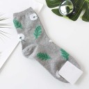 Chaussettes pour femmes avec des fleurs 7