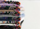 Chaussettes pour femmes avec des fleurs 12
