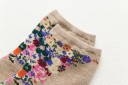Chaussettes pour femmes avec des fleurs 14