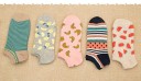 Chaussettes pour femmes avec des fruits - 5 paires 2
