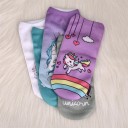 Chaussettes pour femmes avec des licornes 3