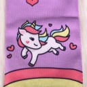 Chaussettes pour femmes avec des licornes 6