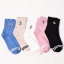 Chaussettes pour femmes avec des oiseaux 1