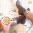 Chaussettes pour femmes avec des paillettes 2
