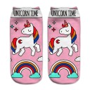 Chaussettes pour femmes avec impression 3D - Licorne 6