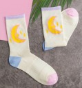 Chaussettes pour femmes avec lune 7