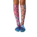Chaussettes pour femmes avec motif de sirène 3