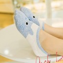 Chaussettes pour femmes avec un chat J2827 4