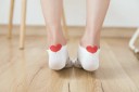 Chaussettes pour femmes avec un petit cœur - 5 paires 3
