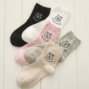 Chaussettes pour femmes avec un smiley 1