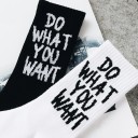 Chaussettes pour femmes avec une inscription drôle 2