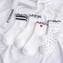 Chaussettes pour femmes avec volants 2