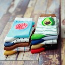 Chaussettes pour femmes - Fruits et légumes 5