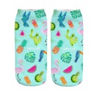 Chaussettes pour femmes - Fruits exotiques 3