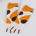 Chaussettes pour femmes - pattes de chat 4