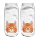 Chaussettes pour femmes - Tête de chat 4