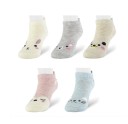 Chaussettes pour filles avec des animaux - 5 paires 4