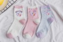 Chaussettes pour filles avec des licornes 1