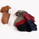 Chaussettes pour filles avec volants 2