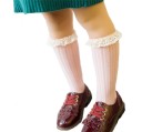 Chaussettes pour filles avec volants 2