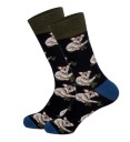 Chaussettes pour hommes avec des animaux A1950 4