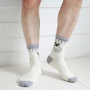 Chaussettes pour hommes avec des chiens 4
